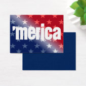 "Merica Team Cards - red white blue (Desk)