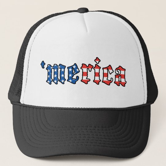 Merica Trucker Hat | Zazzle.com