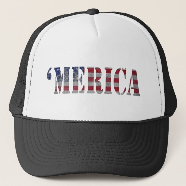 'Merica Trucker Hat (Front)