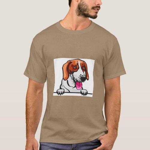 merican foxhound_  T_Shirt