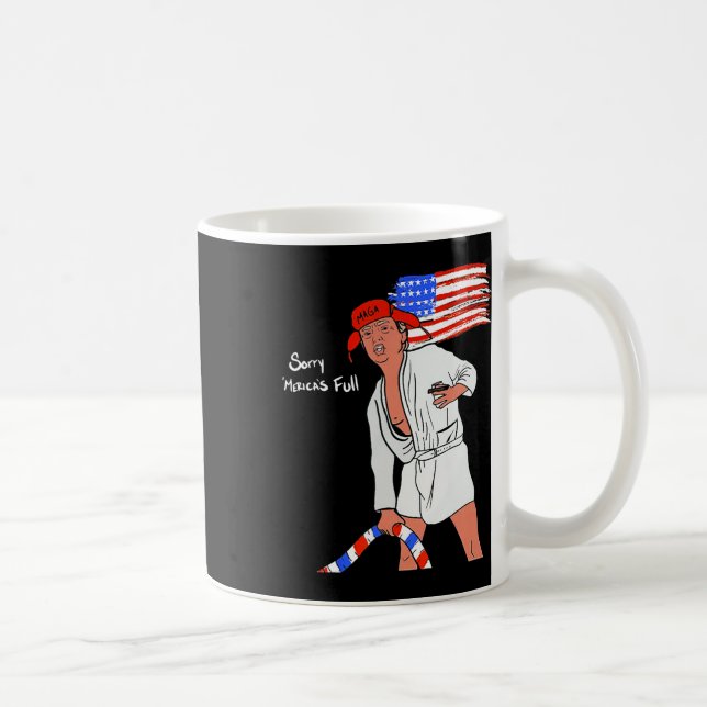 Mericas Full Trump Maga  Coffee Mug (Right)
