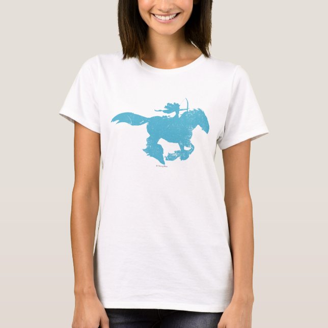 Merida and Angus Silhouette T-Shirt (Front)