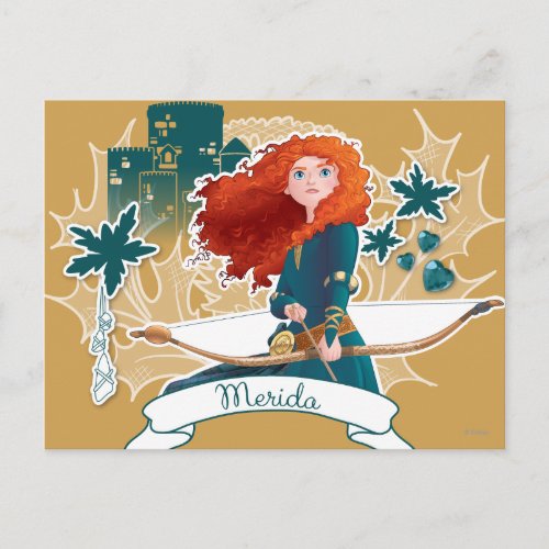 Merida _ Brave Princess Postcard