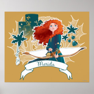 Merida - Brave Princess Poster