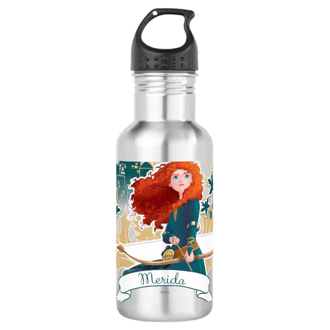 Zazzle Merida Brave Princess Water Bottle