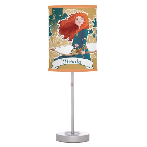 Merida _ Brave Princess Table Lamp