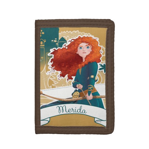 Merida _ Brave Princess Tri_fold Wallet