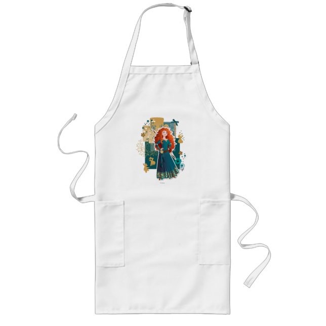 Merida - Confidence Makes Me Brave Long Apron (Front)