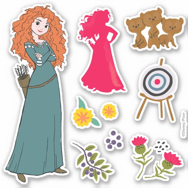Merida Icons Sticker (Front)