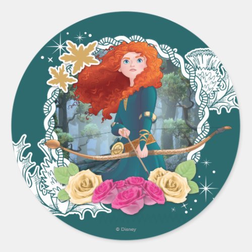 Merida _ My Fate is in my Own Hands Classic Round Sticker