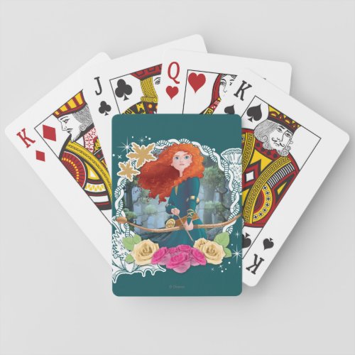 Merida _ My Fate is in my Own Hands Poker Cards