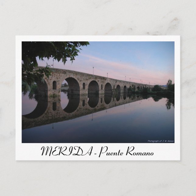MERIDA - Puente Romano Postcard (Front)