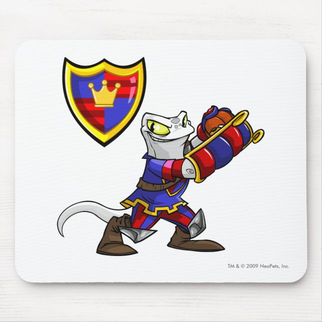 Meridell Team Captain 1 Mouse Pad (Front)