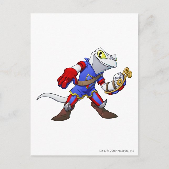 Meridell Team Captain 2 Postcard (Front)