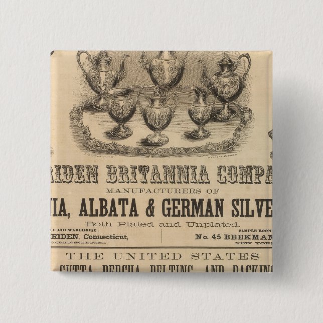 Meriden Britannia Company Button (Front)