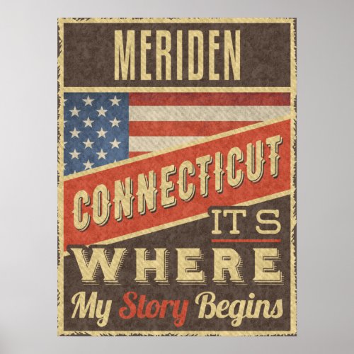 Meriden Connecticut Poster