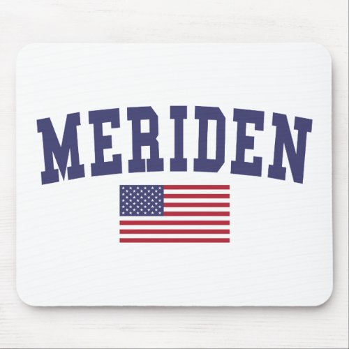 Meriden US Flag Mouse Pad