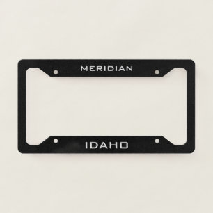 Meridian Idaho License Plate Frame