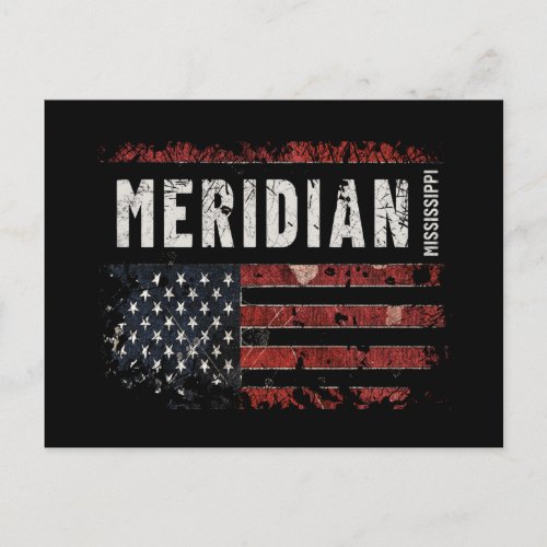 Meridian Mississippi Postcard