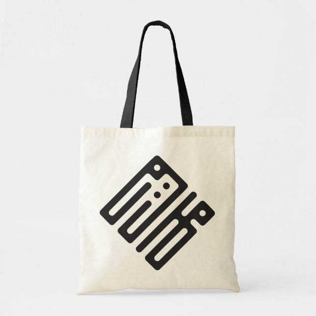Meriem – Arabic Kufi Calligraphy Women’s T-Shirt Tote Bag (Front)