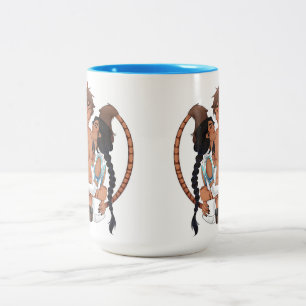 Merit and Kalini Swoon Two-Tone Coffee Mug
