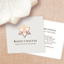 Merkaba Sacred Geometry Symbol Square Business Card