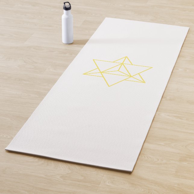 Merkaba Sacred Geometry Yoga Mat (In Situ)