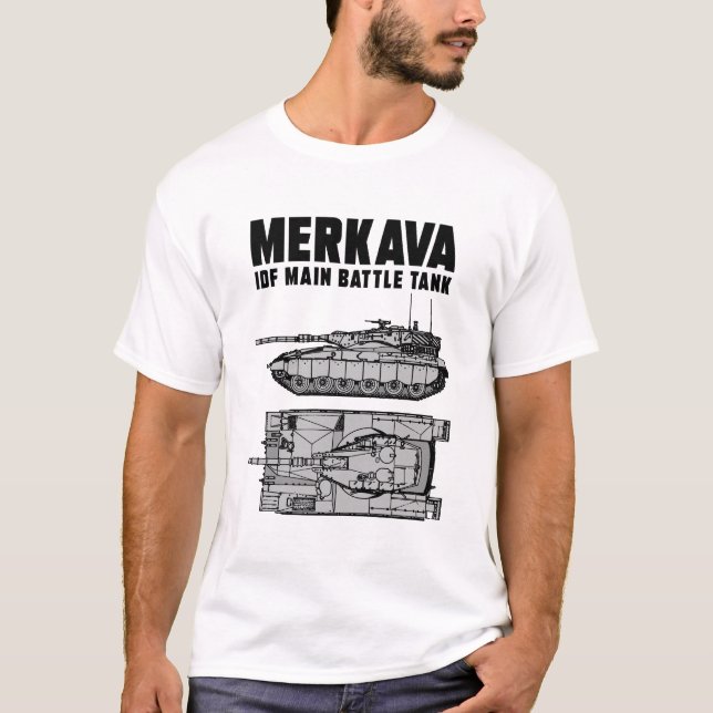 MERKAVA DESIGN T-Shirt (Front)