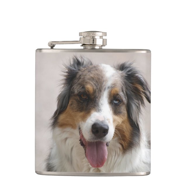 merle aussie flask (Front)