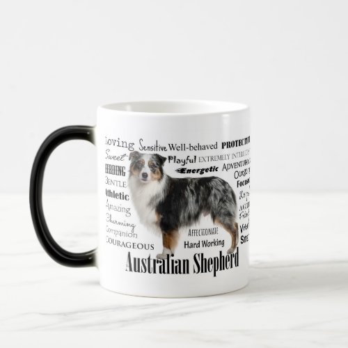 Merle Australian Shepherd Magic Mug