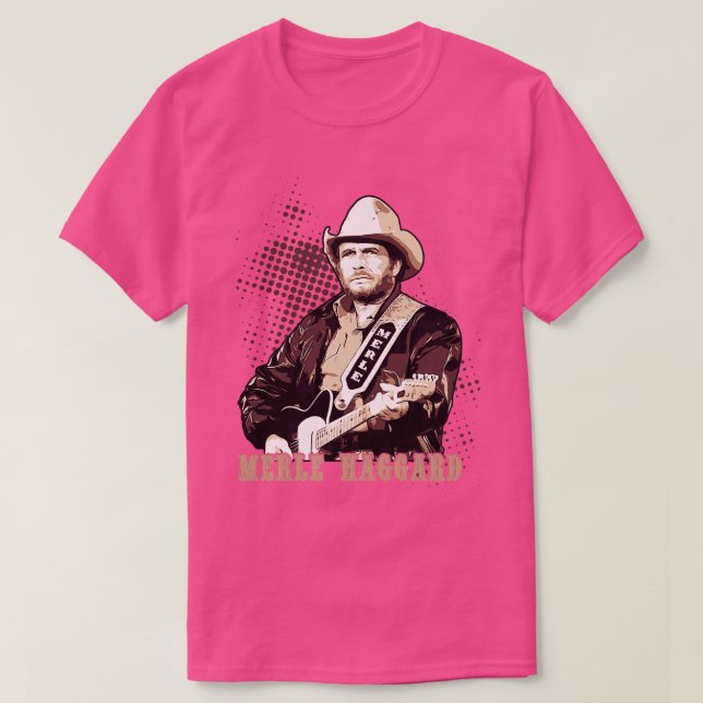 Merle Haggard T-Shirt (Design Front)