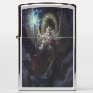 Merlin and Magic Staff Zippo Lighter