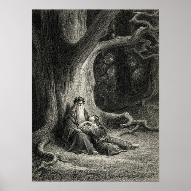 Merlin and Vivien Poster (Front)