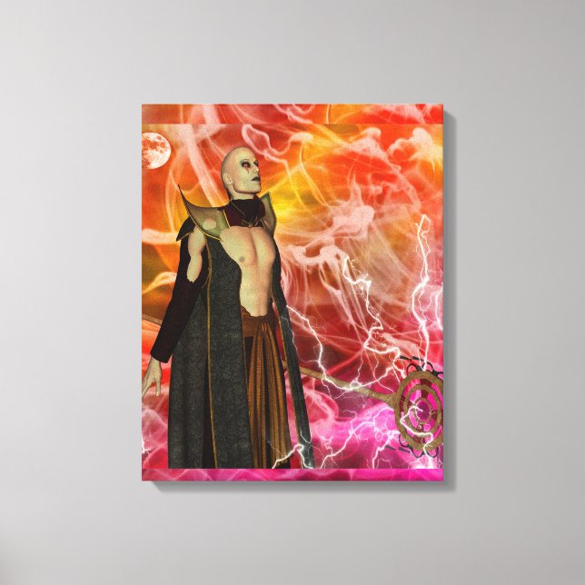 Merlin Canvas Print (Front)