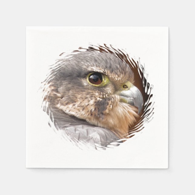 MERLIN FALCON BIRD OF PREY NAPKINS (Front)