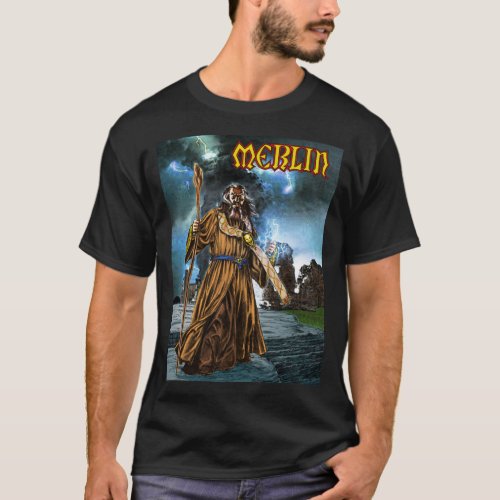 Merlin image t_shirt