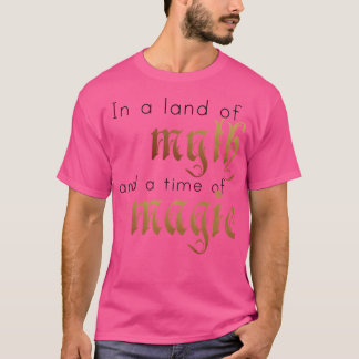 Merlin-Inspired In A Land Of Myth T-Shirt