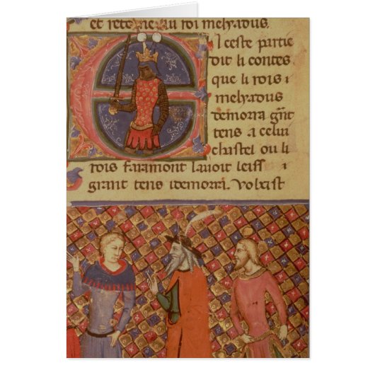 Merlin tutoring Arthur Cards (Front)