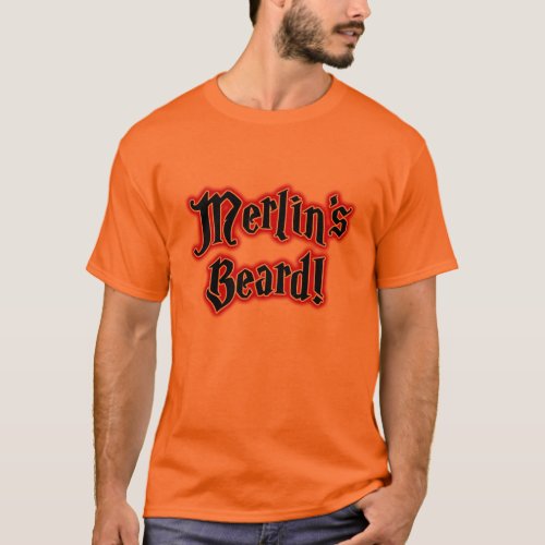 Merlins Beard _ Magic Magician Wizard T_Shirt