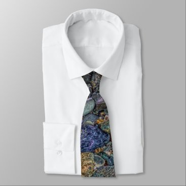 Merlin's cave pebbles tie Merlin's cave pebbles tie