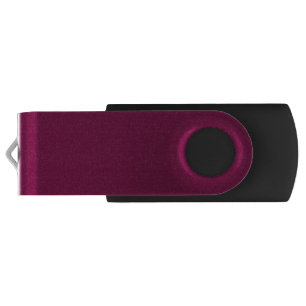Merlot (solid color)  flash drive