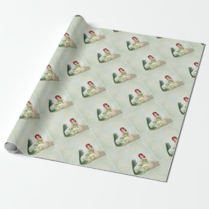 mermaid-1301877 wrapping paper