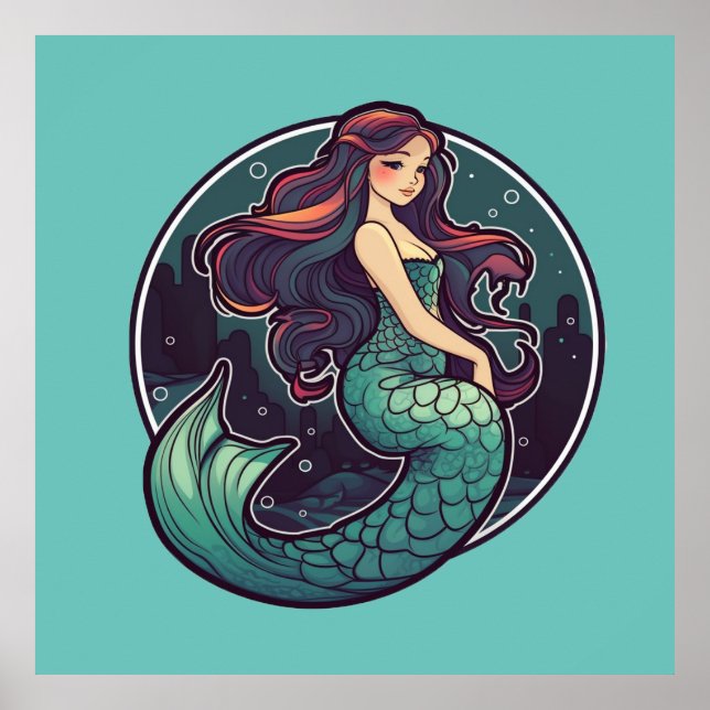  MERMAID #1  POSTER (Front)