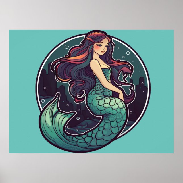  MERMAID #1  POSTER (Front)