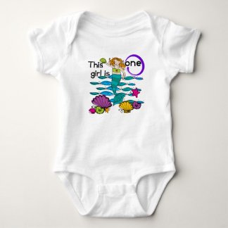 Mermaid 1st Birthday Tshirts and Gifts