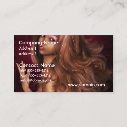 Customizable mermaid-5 business card