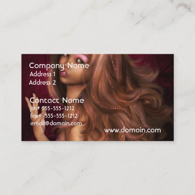 mermaid-5 business card (Front)