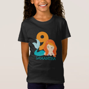 Mermaid 9th birthday  T-Shirt