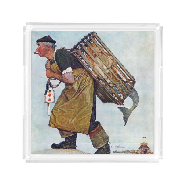 Mermaid Acrylic Tray (Front)