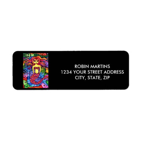 MERMAID ADDRESS LABELS